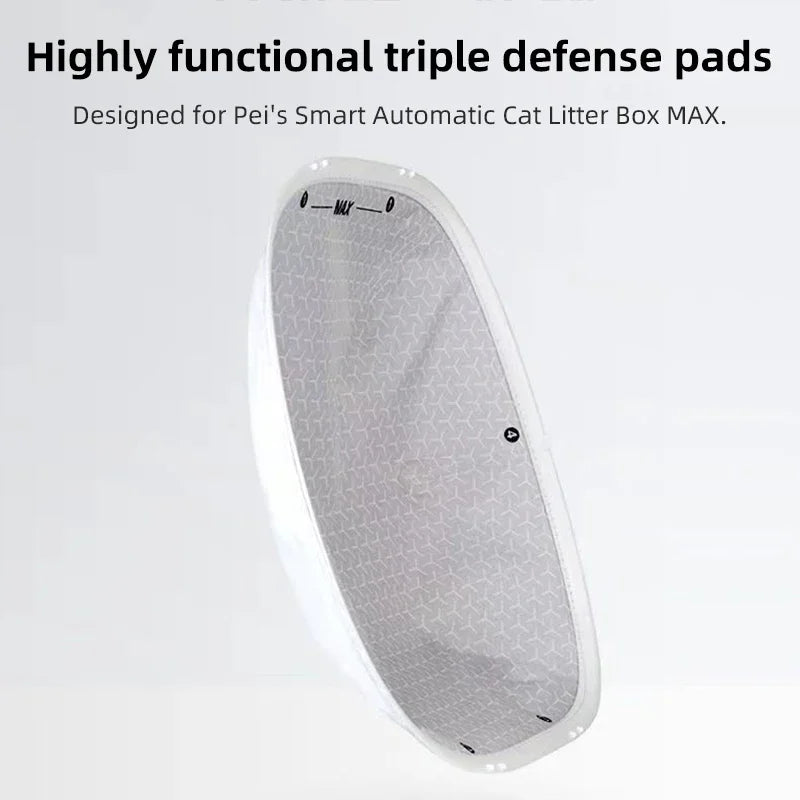 Detachable Cat Litter Mat for Automatic Litter Boxes — Waterproof, Scratch-Resistant, Non-Stick Pet Toilet Mat