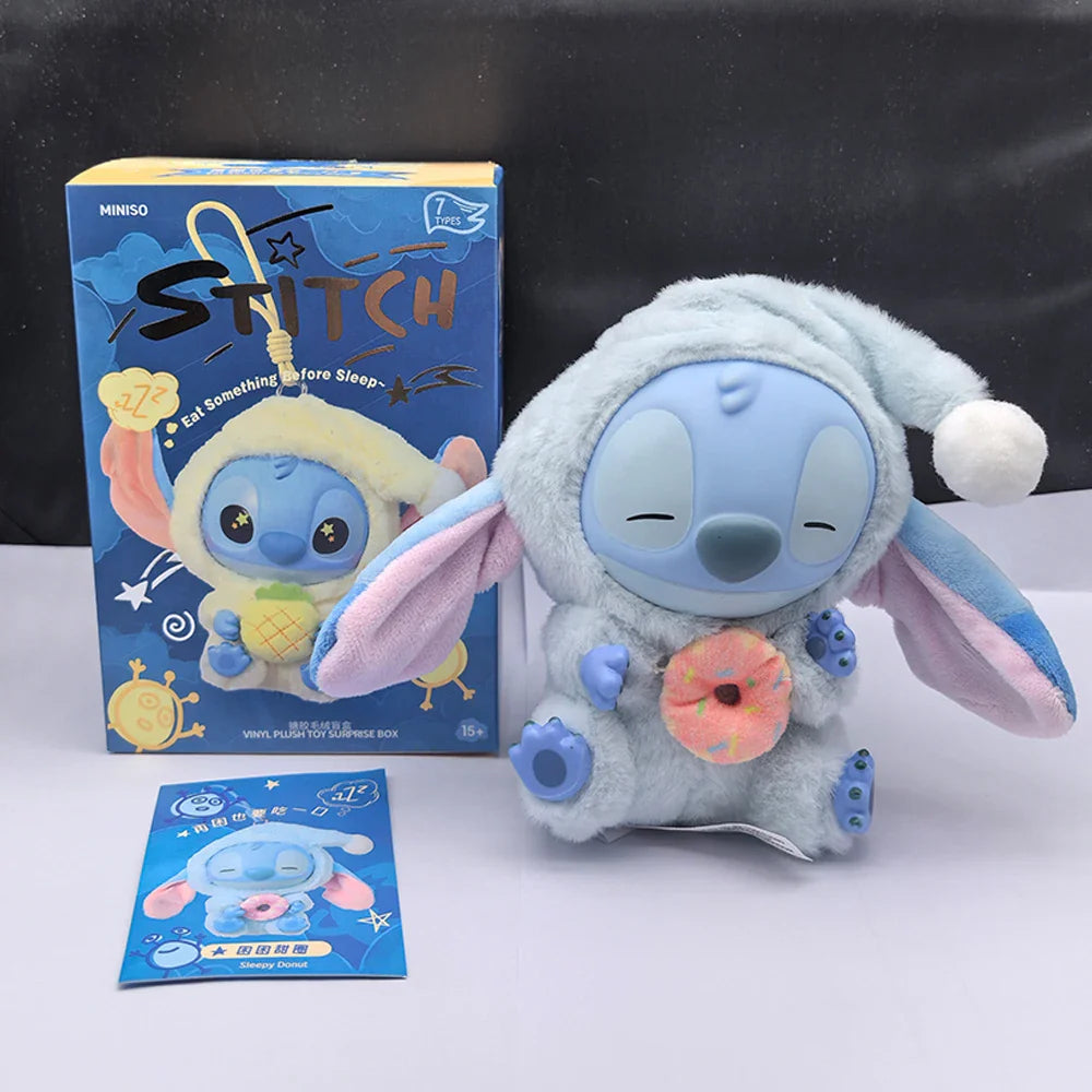 Eat Something Before Sleep Blind Box Plush & Vinyl Mystery Doll Bag Pendant Decor Gift