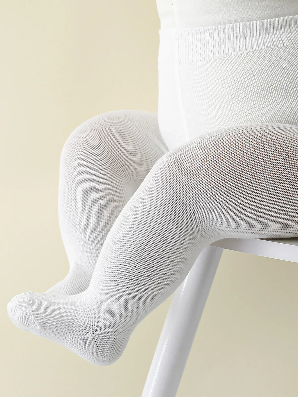 Baby & Toddler Tights Pantyhose - Newborn to 6Y Elastic Waist Solid Color