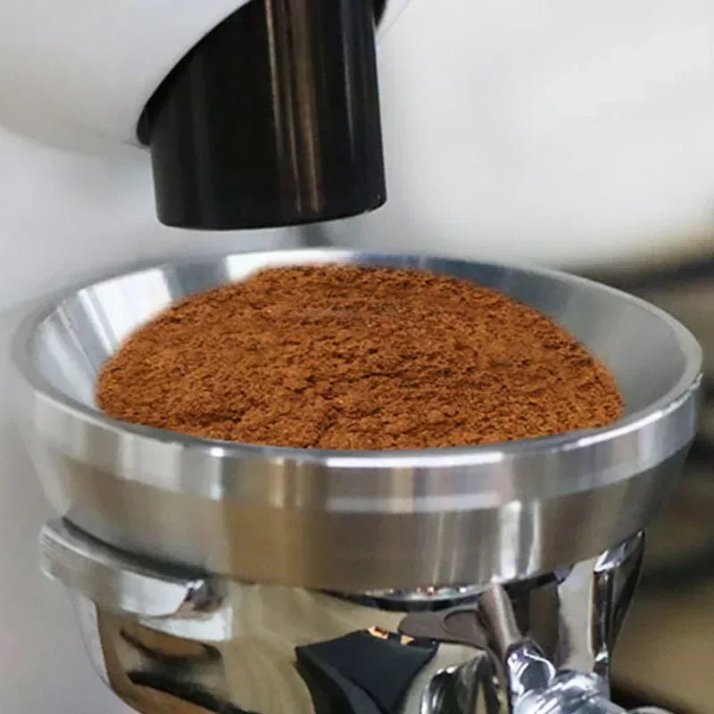 51/53/58mm (2.01/2.09/2.28 in) Aluminum Espresso Dosing Ring for Portafilter - Barista Tamper Accessory