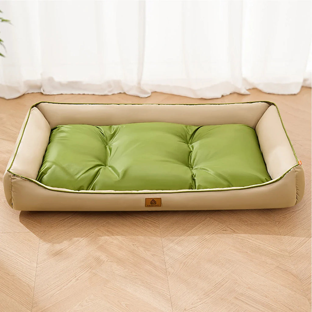 Large Waterproof Cooling Dog and Cat Bed Removable Washable Non-Slip All-Season Pet Mat