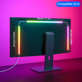 RGB Gaming LED Strip Backlight Smart App-Controlled Screen Sync Ambient Lighting for 24–34 in (61–86 cm) Monitors DIY Color Modes