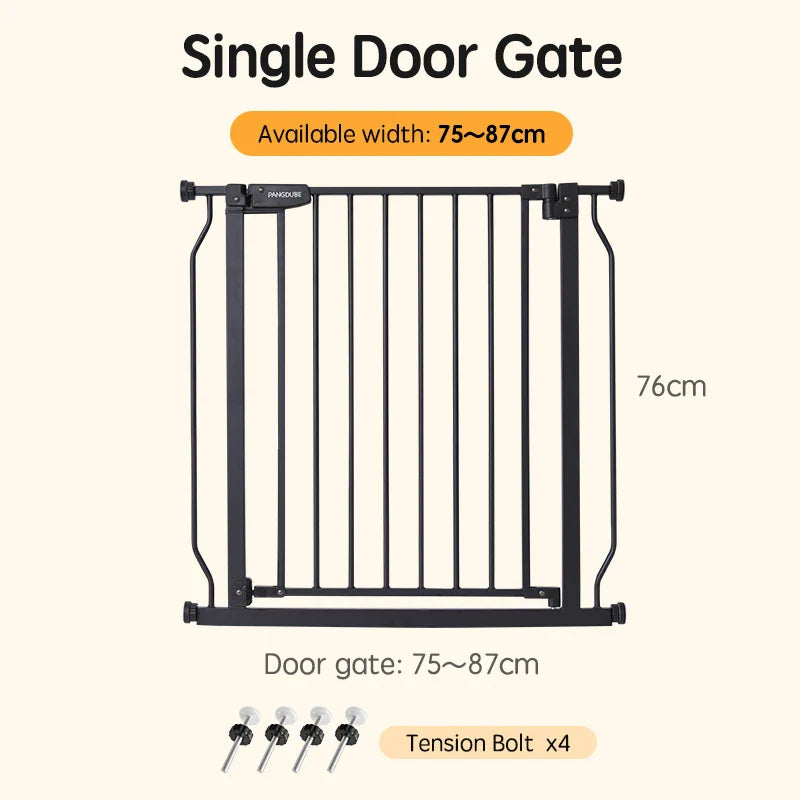 Adjustable Baby Playpen & Safety Gate for Stairs — Child and Pet Security Door