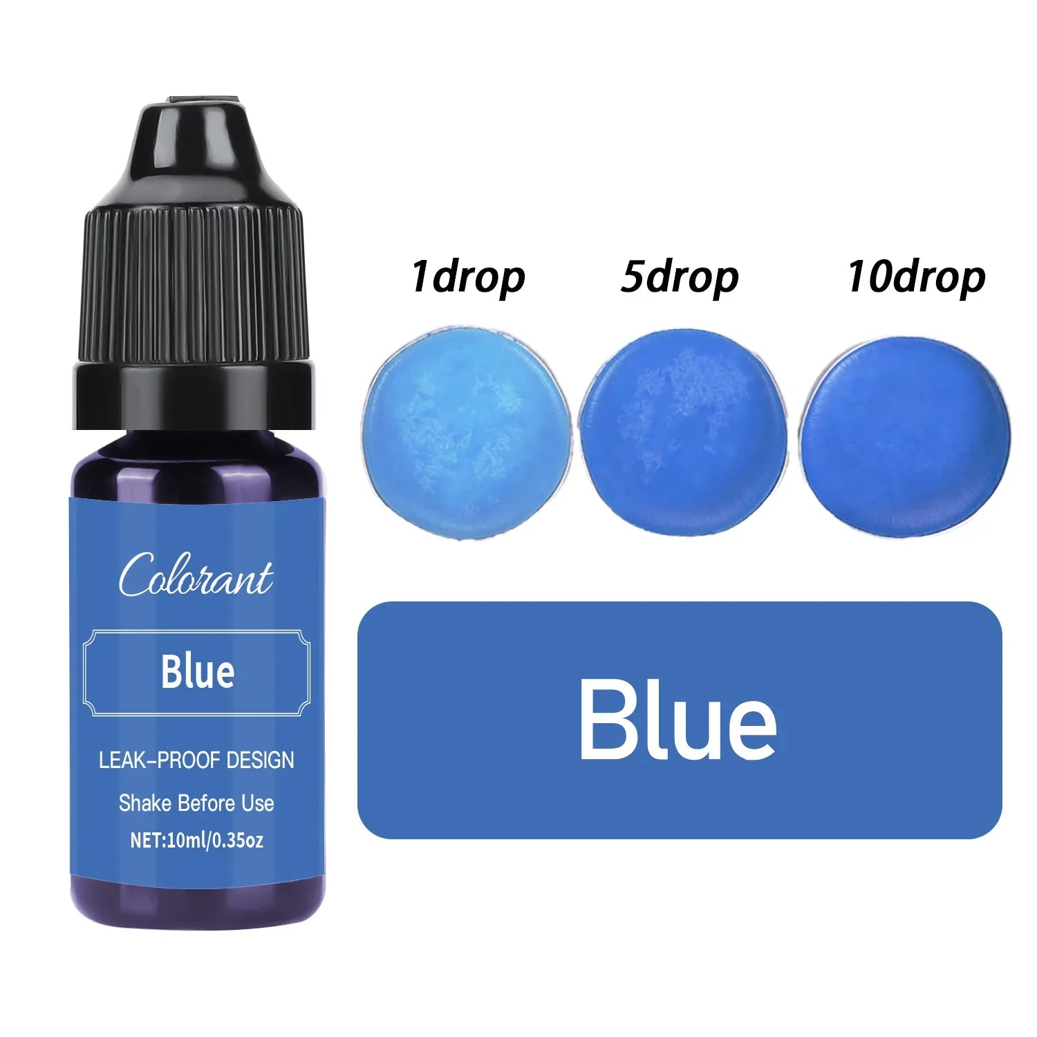 20-Color Liquid Candle Dye Set for DIY Candles, Soap & Resin Crafts