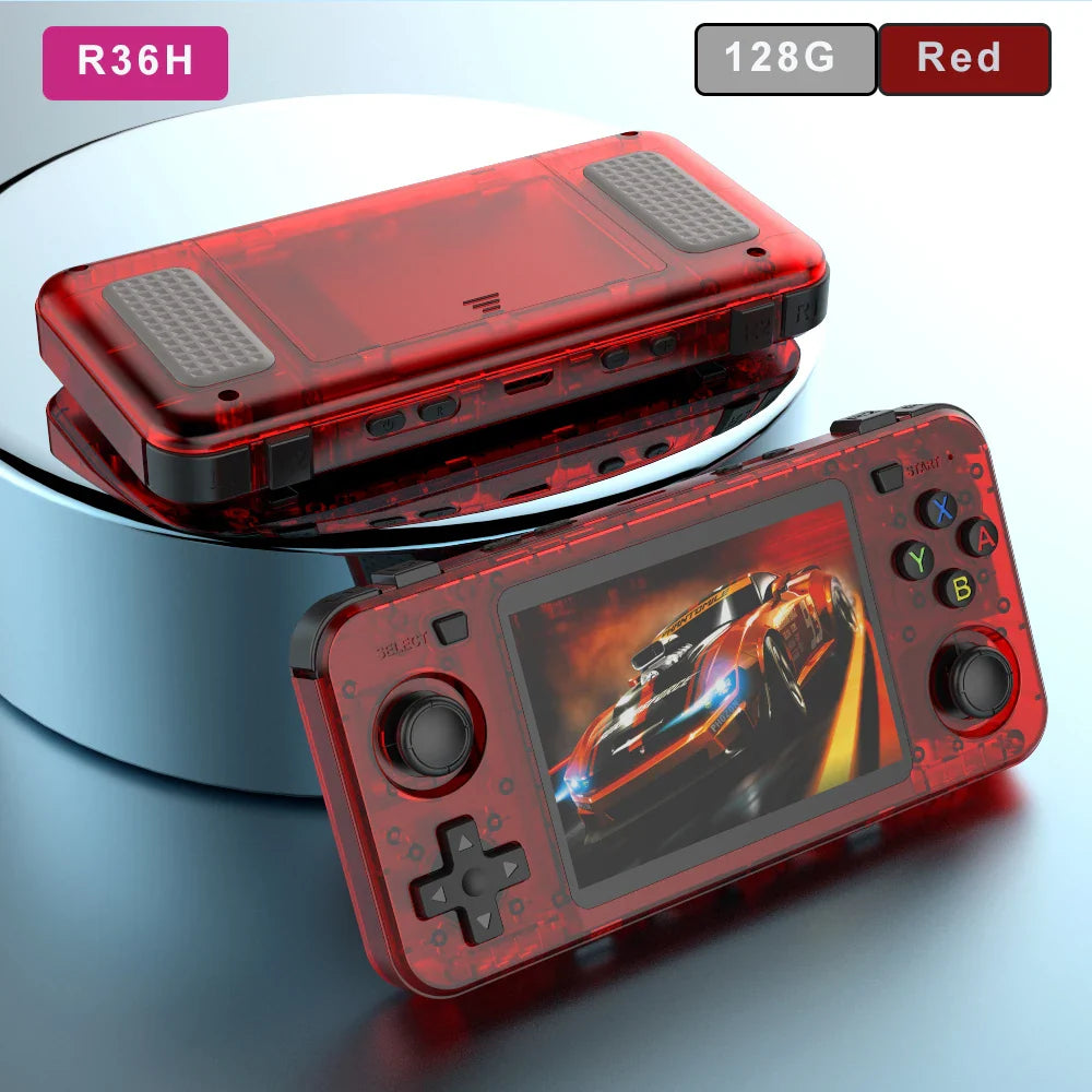 3.5-inch (8.9 cm) IPS Retro Handheld Console – 15,000+ Games, 3000mAh Long Play, 128GB Storage, Expandable to 256GB