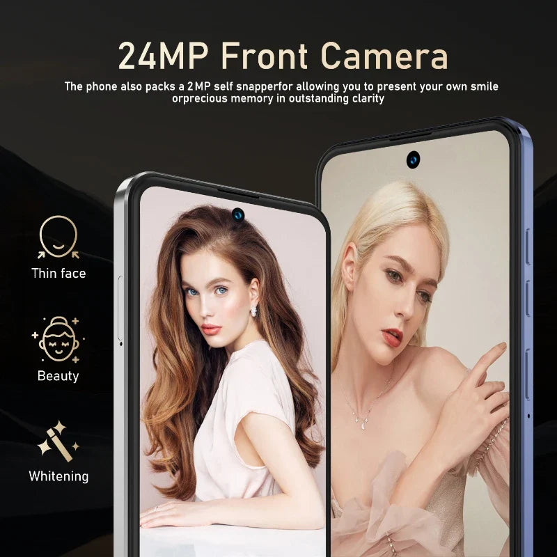 5G Android Smartphone 6.56-inch (720 x 1612) — 8GB RAM 256GB Storage, 24MP Front & 48MP Rear, Dual SIM, 66W Fast Charge