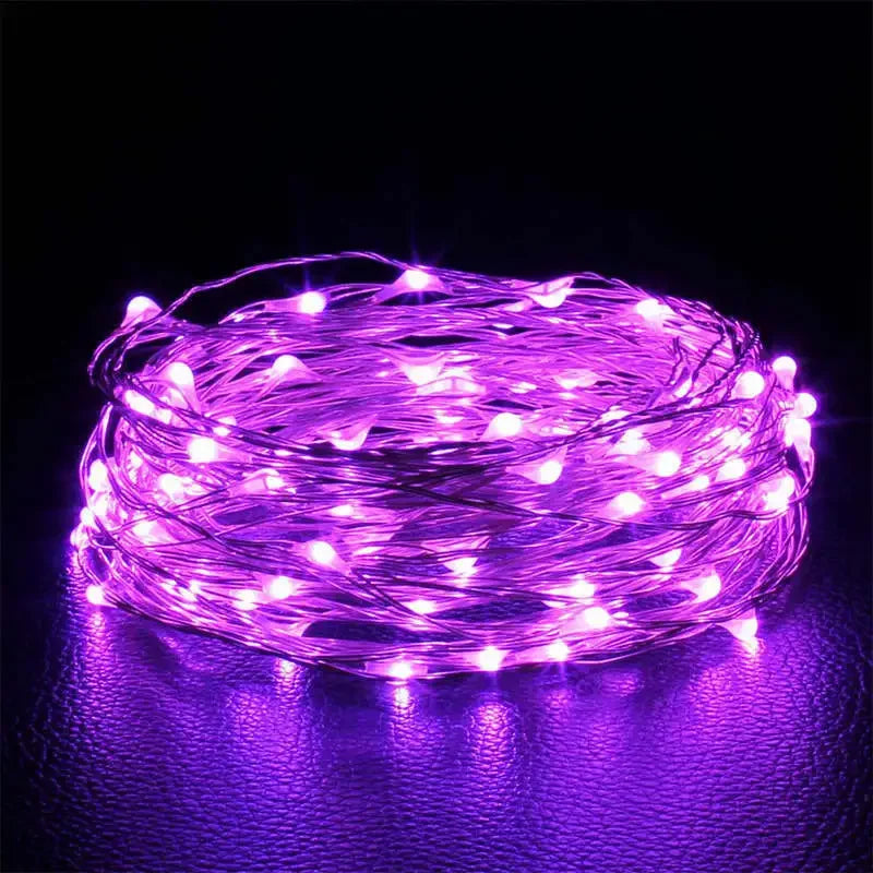 Button Cell LED Fairy String Lights - Battery Powered Micro LED Garland for Home, Bedroom, Garden, Wedding & Christmas Decor