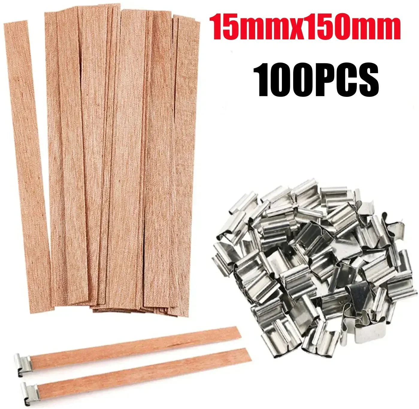 DIY Wooden Wick Candle Kit – Soy & Paraffin Wax Aromatherapy Candle Making Guide