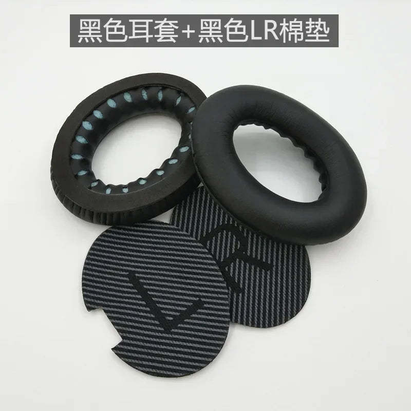 Replacement Ear Pads for Over-Ear Headphones – Memory Foam PU Leather Ear Cushions, 1 Pair