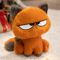 25cm (9.8in) Orange Cat Plush Toy – Kawaii Soft Stuffed Animal Cartoon Doll Gift for Kids