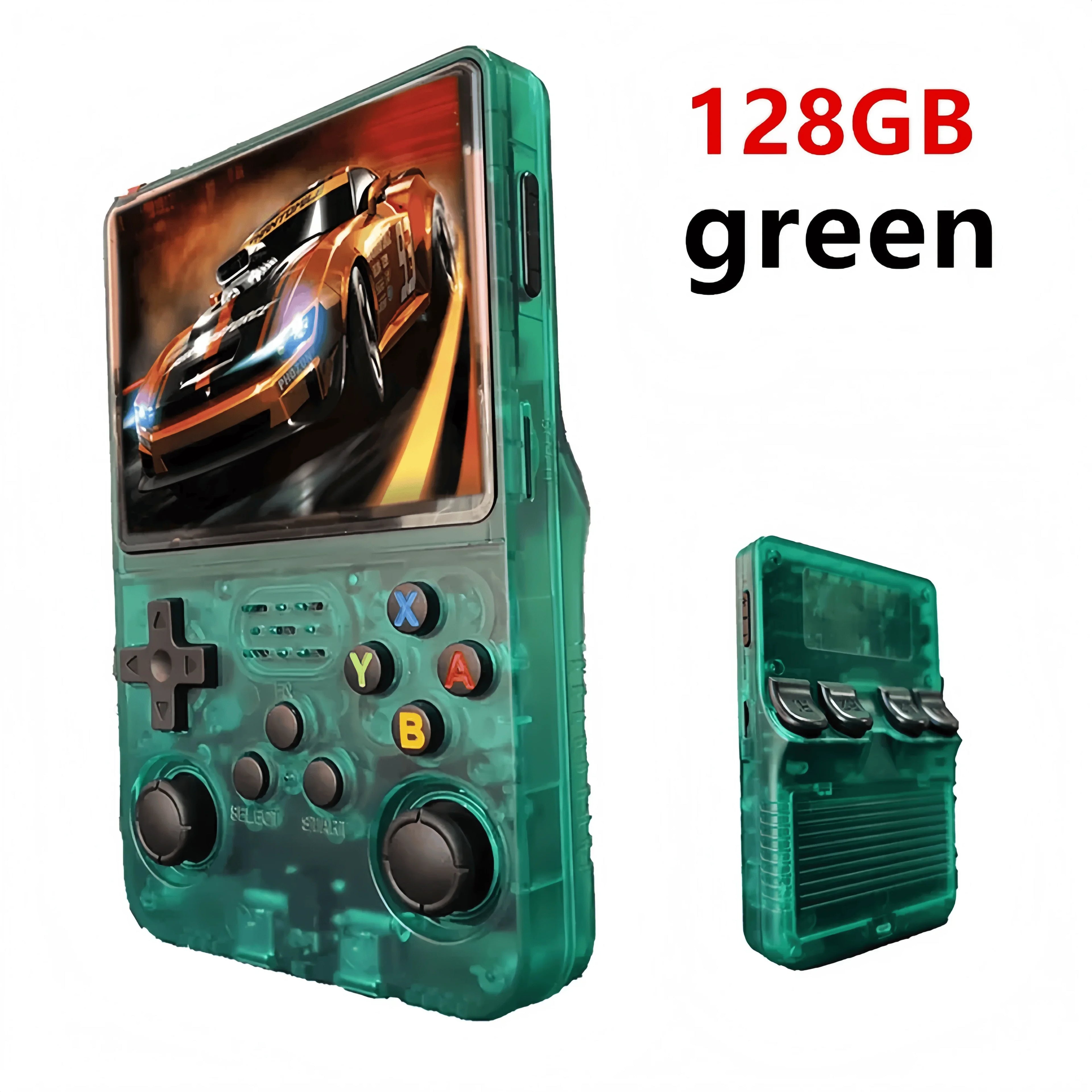 Retro Handheld Game Console 3.5-Inch (8.9 cm) IPS Screen, 128GB Preloaded with 20,000 Games, Portable Linux Pocket Player