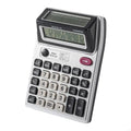 12-Digit Dual-Display Desktop Calculator – Double-Sided Front & Back Screen, Large Keys for Accounting & Office Use