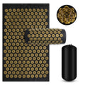 Shiatsu Acupressure Mat with Pillow - Spike Massage Pad for Yoga, Pilates & Pain Relief, 125 x 41 cm (49 x 16 in)