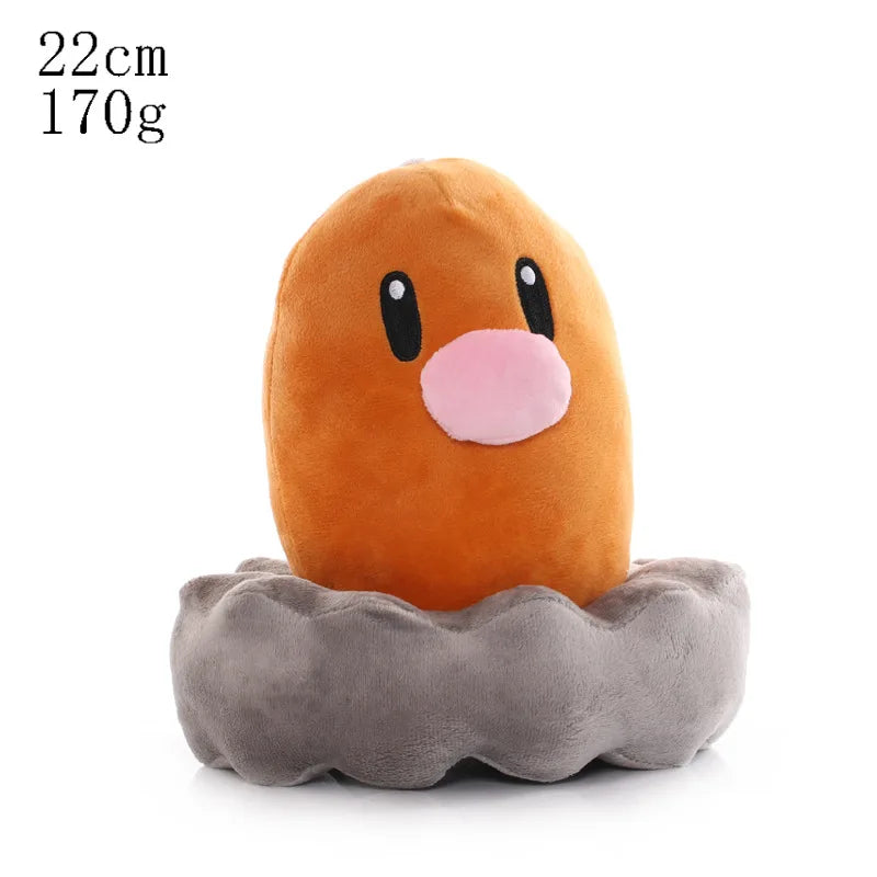 Pikachu & Friends 8 in (20 cm) Plush Stuffed Animal — Pikachu Charmander Squirtle Bulbasaur Eevee Scorbunny Gengar Snorlax Christmas Gift