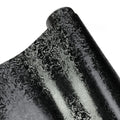 Black Carbon Fiber Vinyl Film Wrap 10/20/30/40/50cm x 150cm PVC Self-Adhesive Waterproof Car & Motorcycle Sticker