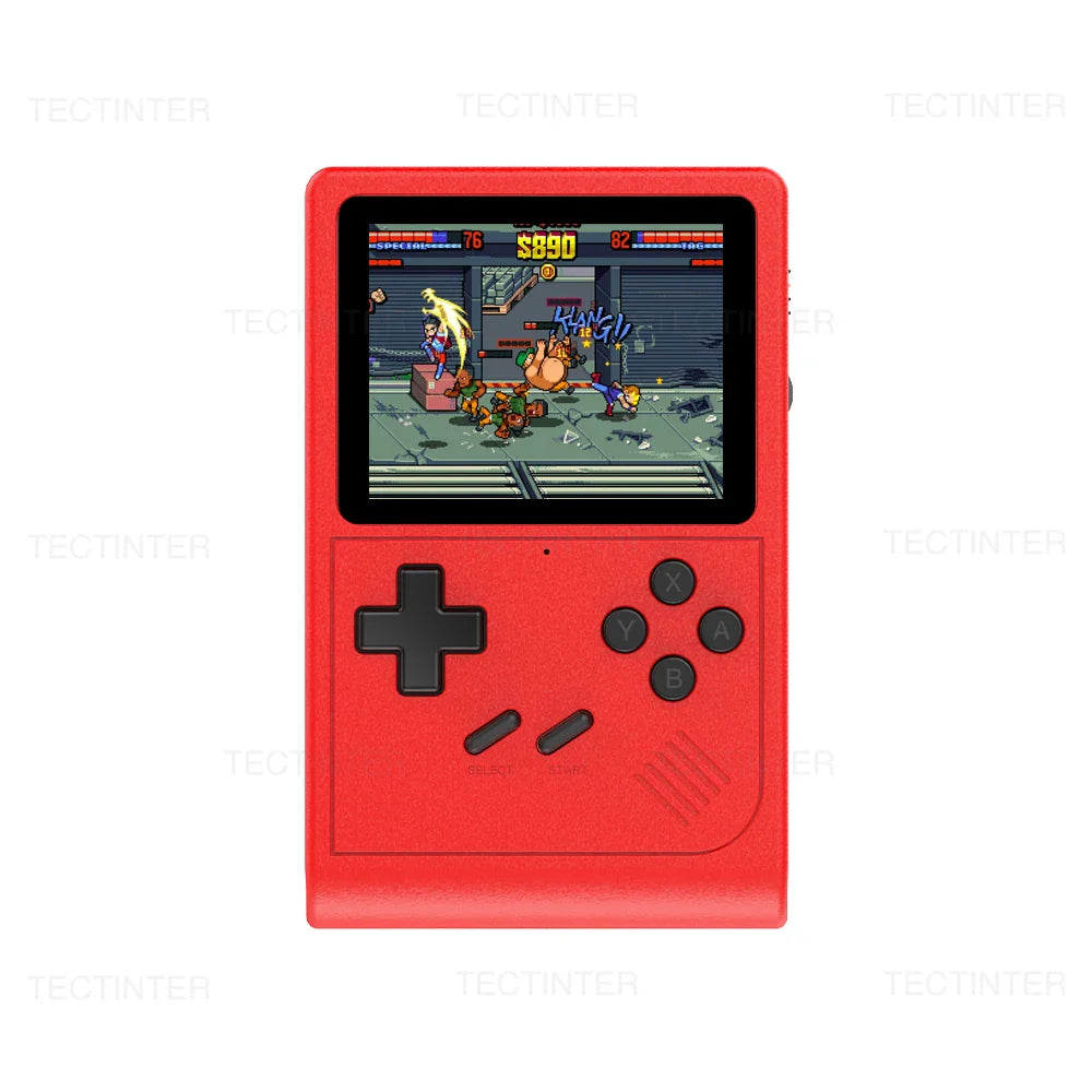 3.0-inch (7.6 cm) Handheld Retro Game Console, 6,000+ Classic Games, Multi-Emulator, AV Output, 2-Player, USB-C