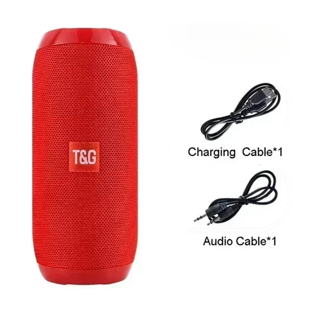 Portable 10W Bluetooth 5.0 Speaker — IPX5 Waterproof, 1200mAh, 10-Hour Playtime, TF/USB/FM, Handsfree Call