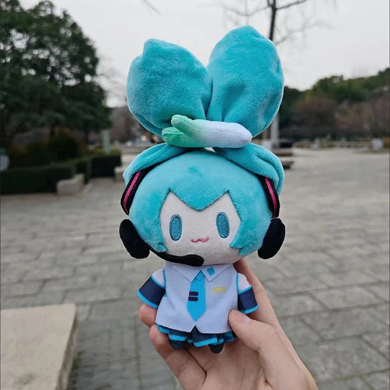 Hatsune Miku Kawaii Q-Version Plush Figure 15 cm (5.9 in) Mini Anime Doll Collectible Gift for Girls