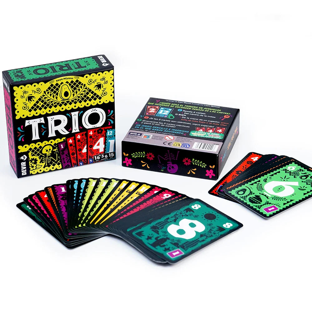 Spanish Card Game Bundle – Party & Family Games Set: Trio, Party Friends, The Imposter, Arre Unicorn, Black Stories, Unanimous, Sleeping Queens