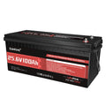 24V 100Ah LiFePO4 Battery 100A BMS 2560W for Solar Systems, RV, Trolling Motor and Home Backup