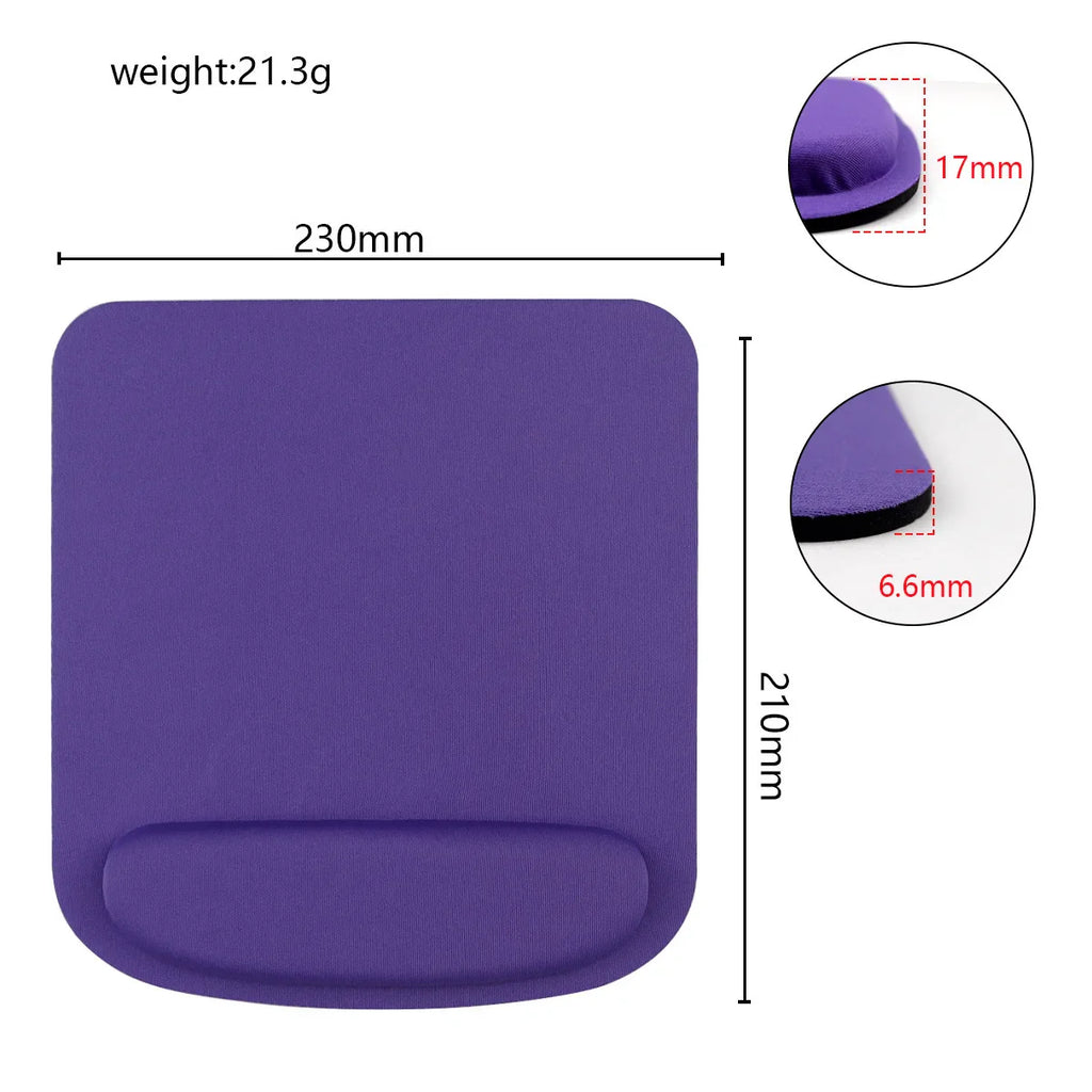 Ergonomic EVA Mouse Pad with Wrist Rest – Gaming & Office Mousepad
