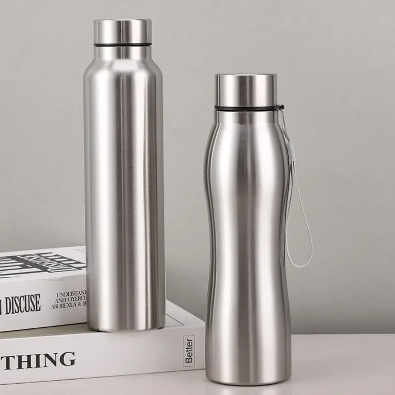 1L (33.8 fl oz) Stainless Steel Vacuum Thermos Water Bottle – Durable Sport Flask for Camping & Gym