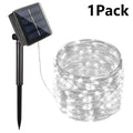 LED Solar Fairy String Lights 7m/12m/22m/32m (23ft/39ft/72ft/105ft) Waterproof Outdoor Patio Garden Wedding Lights