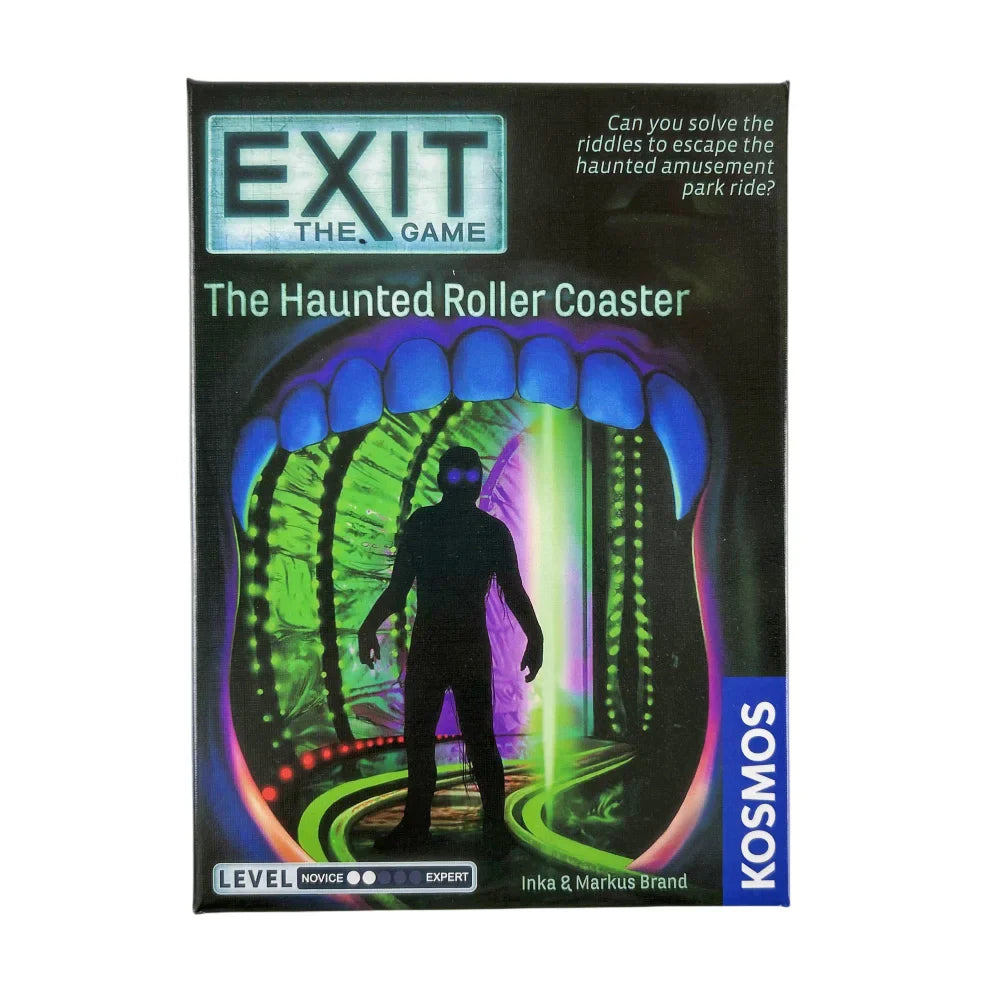Escape Room Card Game Decks – The Abandoned Cabin, Haunted Roller Coaster, Dead Man on the Orient Express, House of Riddles