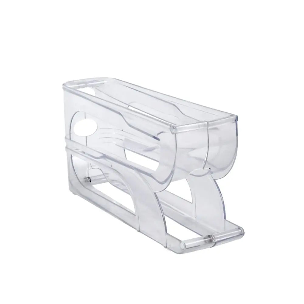 Automatic Egg Roller Rack for Refrigerator – 3- or 4-Layer Space-Saving Egg Organizer (Holds 20/30 Eggs)