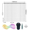 400 LED Smart Curtain Fairy Lights 2 x 2 m (6.6 x 6.6 ft) RGBIC App & Remote Control with Music Mode Window Holiday LED Decor