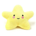 Squeaky Plush Pentagram Pet Toy for Dogs & Cats, Soft Fleece Squeaker, 3.9-5.1 in (10-13 cm)