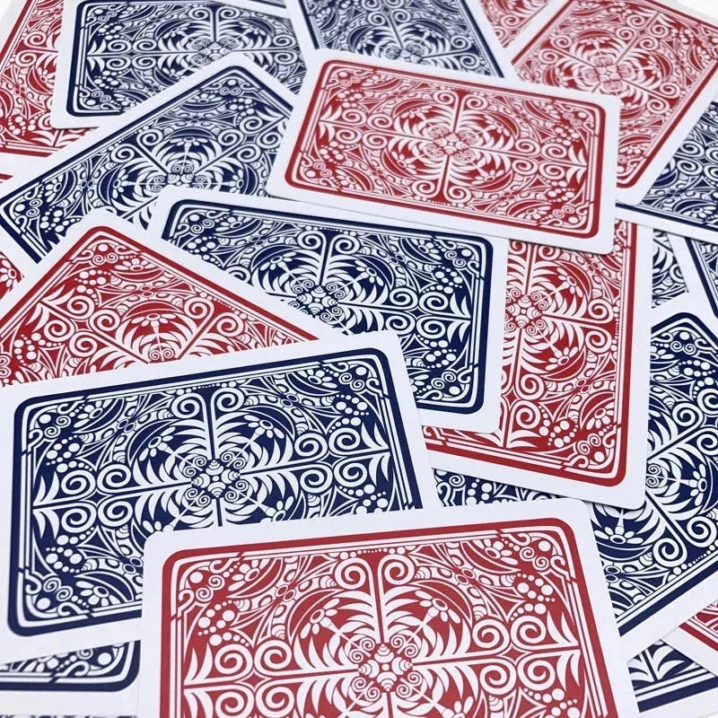 Waterproof PVC Playing Cards 5.8 x 8.8 cm (2.28 x 3.46 in) – Washable Plastic Deck for Bridge, Poker & Games