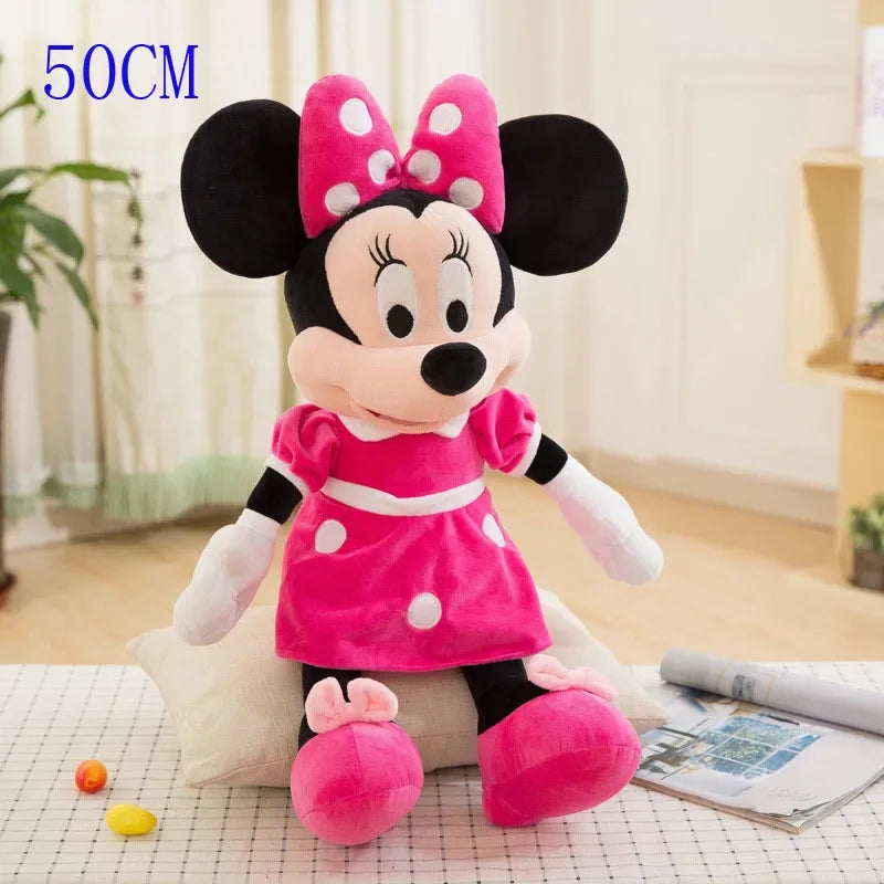 Mickey & Minnie Mouse Plush Toys Soft Stuffed Dolls Gift for Kids