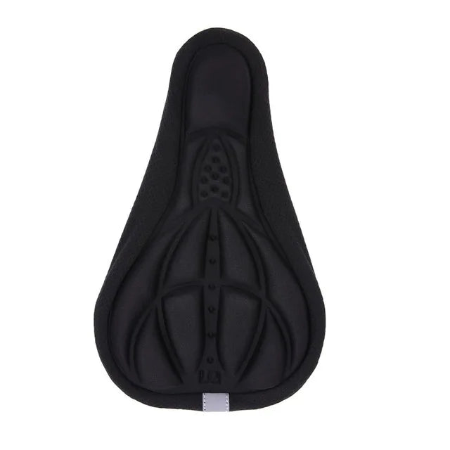 3D MTB Bike Saddle Cover 28 x 16 x 2 cm (11 x 6.3 x 0.8 in) — Breathable Foam & Gel Seat Cushion for Mountain & Road Bikes