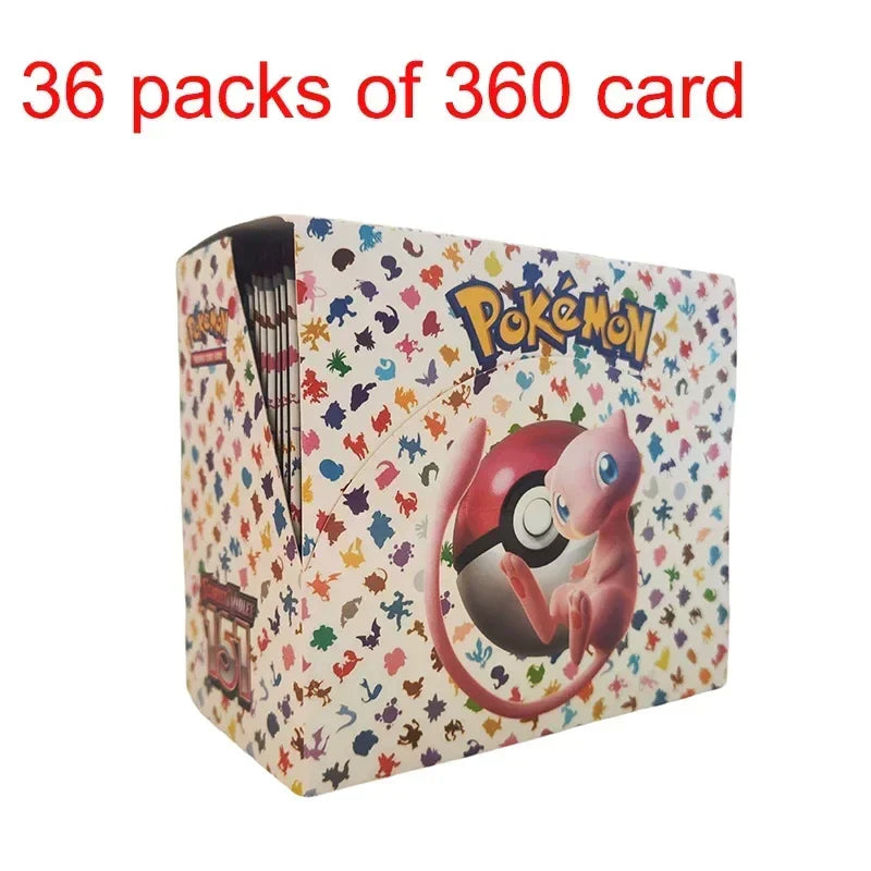 360-Piece Trading Card Booster Lot — Scarlet & Violet 151 Paldean Prismatic Evolutions | English TCG Cards