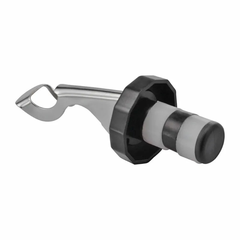 Press Vacuum Wine Bottle Stopper - Stainless Steel & Silicone Wine & Champagne Seal (1–10 Pack)