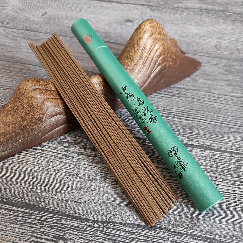 40-Pack Natural Sandalwood Incense Sticks — Lavender, Green Tea & Rose Aromas for Home, Meditation & Ceremony