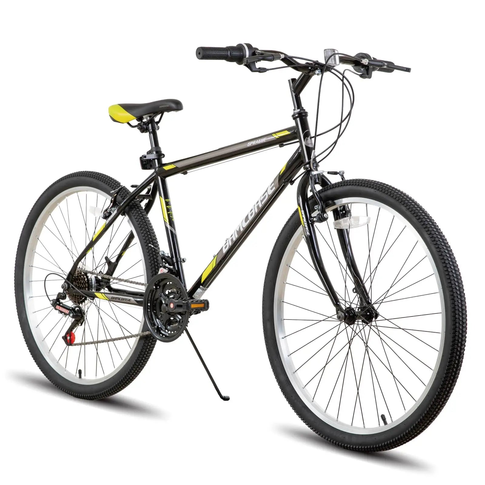 Unisex 24-inch & 26-inch Mountain Bike, 21-Speed, Chromoly Steel Frame, Dual V-Brake