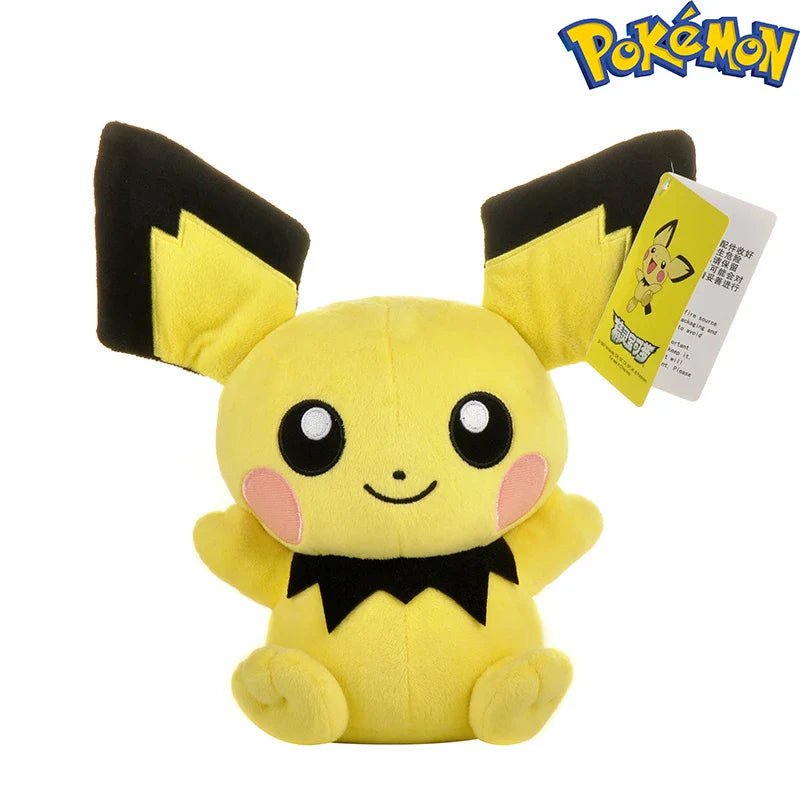 40 Styles Anime Pokemon Kawaii Plush Toys - Pikachu, Gengar, Dragonite, Piplup Cute Plushies for Kids & Christmas Gifts