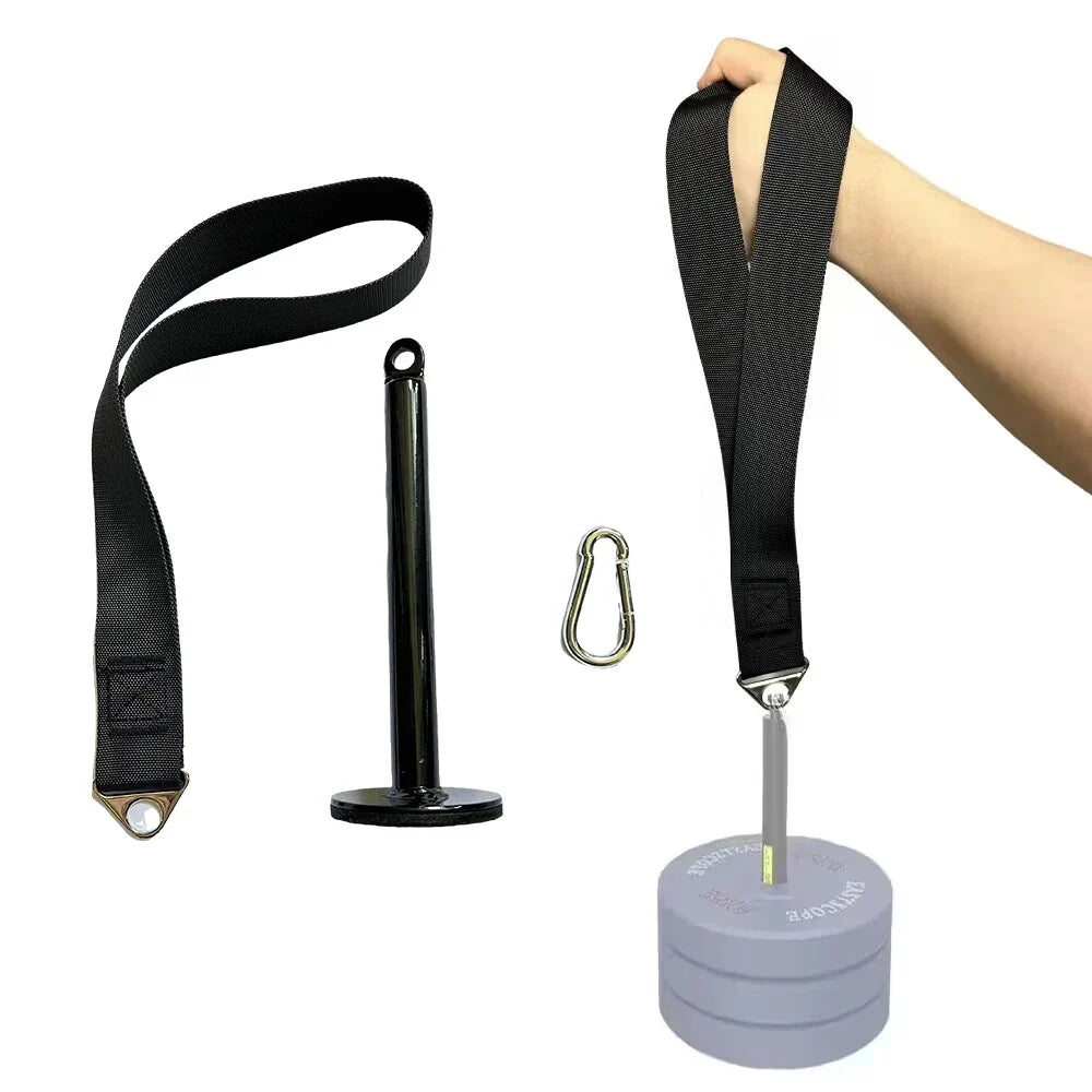 Arm Wrestling Training Strap - Wrist & Forearm Pronation Rope Hand Grip Band for Home Gym Strength Training