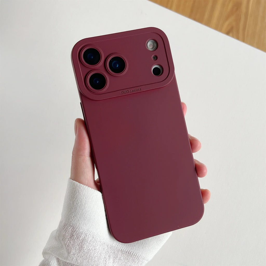 For iPhone 17 16 Pro Max iPhone 17 Air iPhone 16 Plus Case funda Shockproof Cover Promotion TPU Soft Luxtury Silicone Phone Case