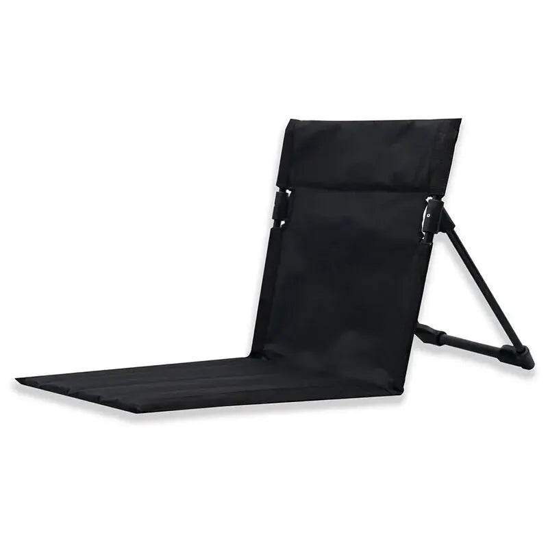 Portable Foldable Camping Backrest Cushion – Lightweight Ground Chair Support with Carry Bag, 51 x 24 cm (20.1 x 9.4 in)
