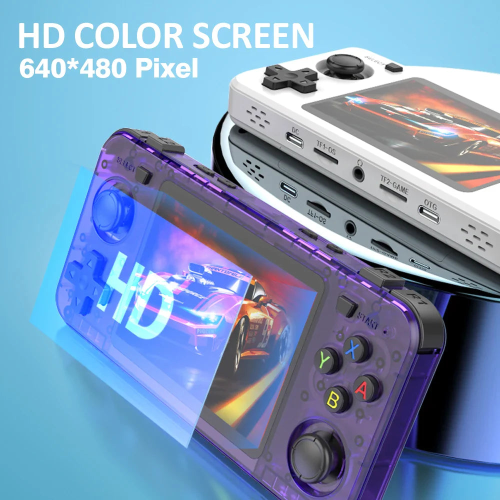 Retro Handheld Gaming Console - 3.5-inch (8.9 cm) IPS Portable Linux Game Player, 10,000+ Classic Games, Up to 256GB TF Support