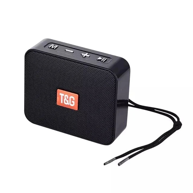 Mini Portable Bluetooth 5.0 Speaker 5W Waterproof Wireless Boombox with AUX & USB for Outdoor Hiking