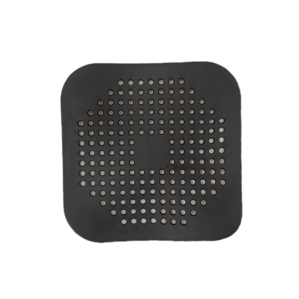 Silicone Suction Hair Catcher Shower Drain Strainer — Sink & Bathtub Plug Stopper
