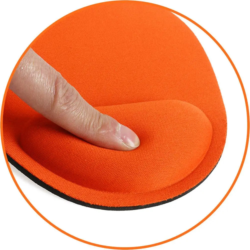 Ergonomic Wrist Rest Mouse Pad 9.1 x 7.1 in (23 x 18 cm) Non-Slip Wrist Support for PC & Laptop