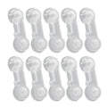 Baby Cabinet Safety Locks 3/5/7-Pack – Adhesive No-Drill Transparent Childproof Drawer & Refrigerator Lock