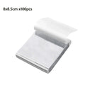 100-Pack Waxed Cotton Candle Wicks with Stand and Tabs, Smokeless Soy Wax-Core Candle Making Supplies