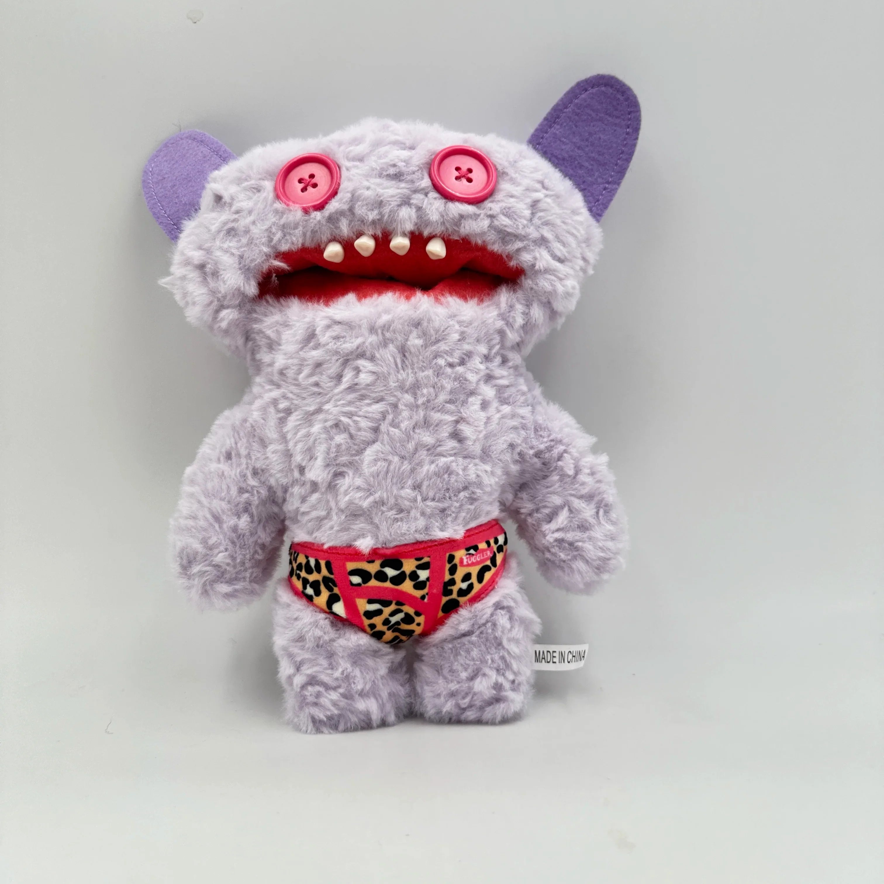 Budgie Monster Plush Toy – 8.7 in (22 cm) Quirky Ugly Collectible Soft Plush