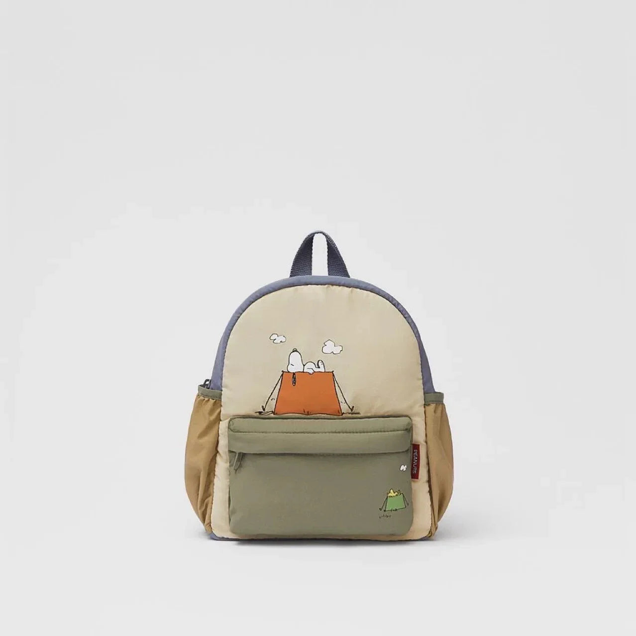 Cartoon Kids School Backpack for 4-6 Years, Nylon Zipper Two-Shoulder Bag